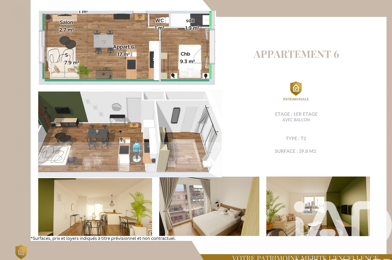 Appartement 2 pièces 93843 €