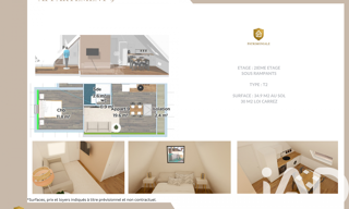 Appartement 2 Pièces 30 m² à vendre à Fougères (35300)