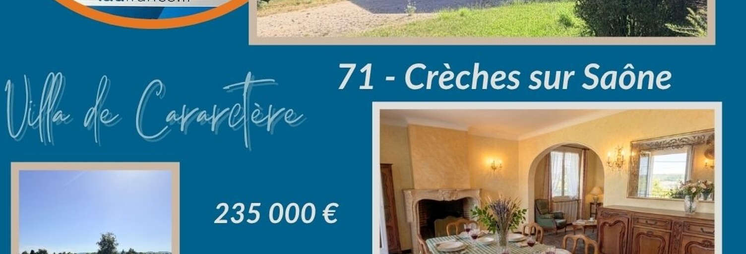 Maison 5 Pièces 141 m² à vendre à Crêches-sur-Saône (71680)