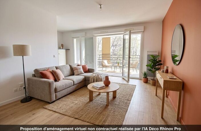 Appartement T3 -T3 récent -Résidence récente -Appartement avec grande terrasse  - Double parking semi-boxé - Résidence fermée et sécurisée -  Portail électrique  Cuisine semi-ouverte -  Appartement lumineux — photo 2