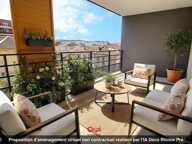 Appartement T3 -T3 récent -Résidence récente -Appartement avec grande terrasse  - Double parking semi-boxé - Résidence fermée et sécurisée -  Portail électrique  Cuisine semi-ouverte -  Appartement lumineux — photo 3