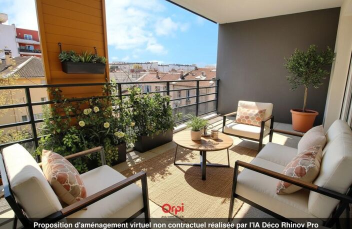 Appartement T3 -T3 récent -Résidence récente -Appartement avec grande terrasse  - Double parking semi-boxé - Résidence fermée et sécurisée -  Portail électrique  Cuisine semi-ouverte -  Appartement lumineux — photo 3