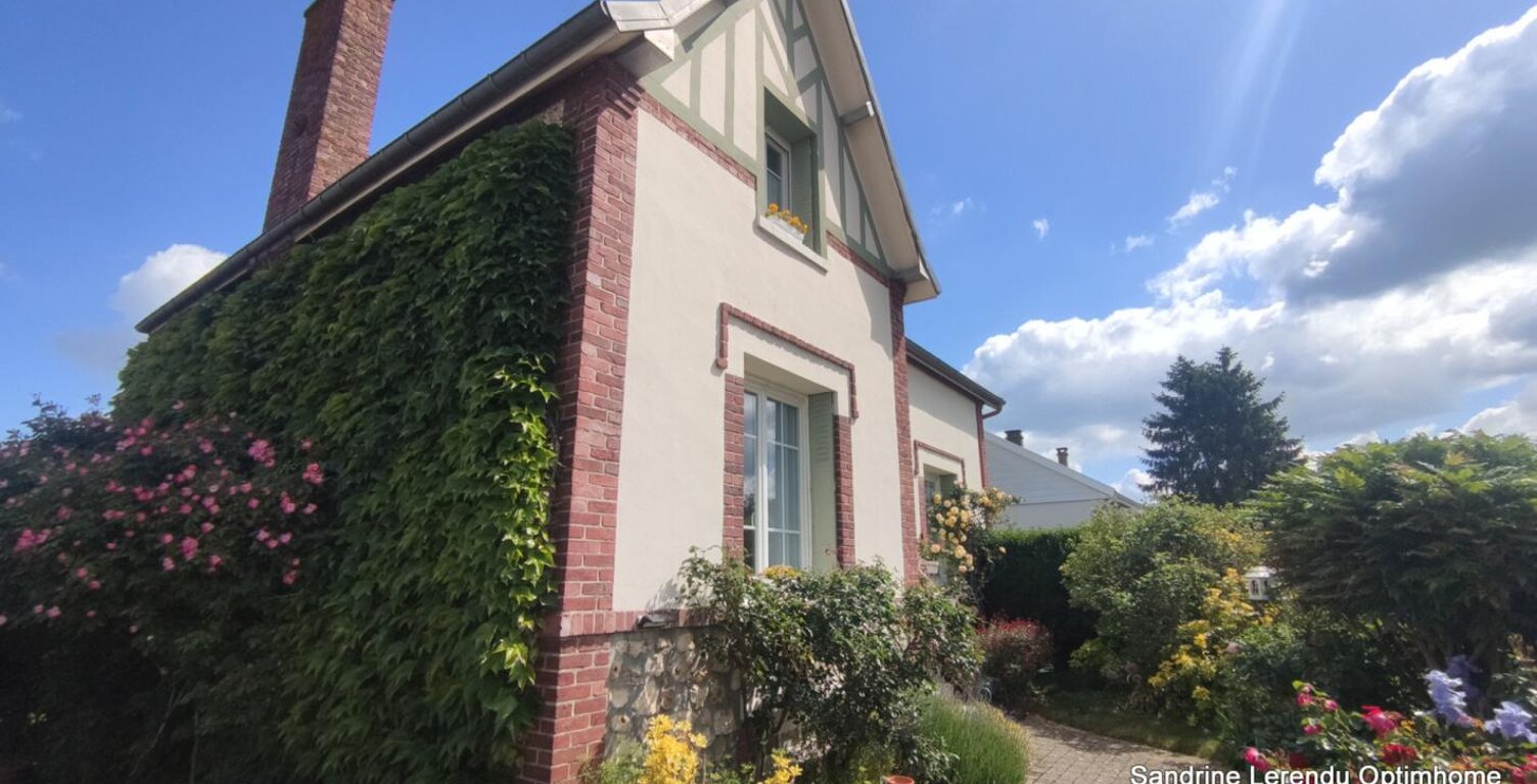 Coup de cœur à Pont-de-l’Arche – Maison en pierre - brique, 3 chambres et jardin plein sud — photo 1