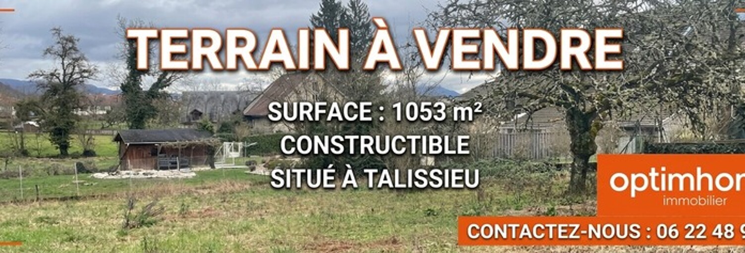 Terrain  1053 m² à vendre à Talissieu (01510)