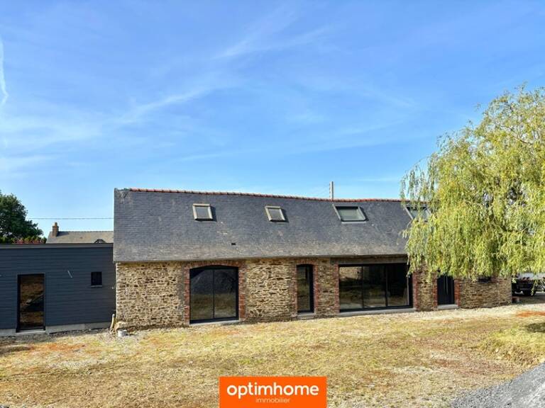 Longère de 200 m2 de plain-pied à vendre à BRAINS SUR LES MARCHES (53) — photo 1