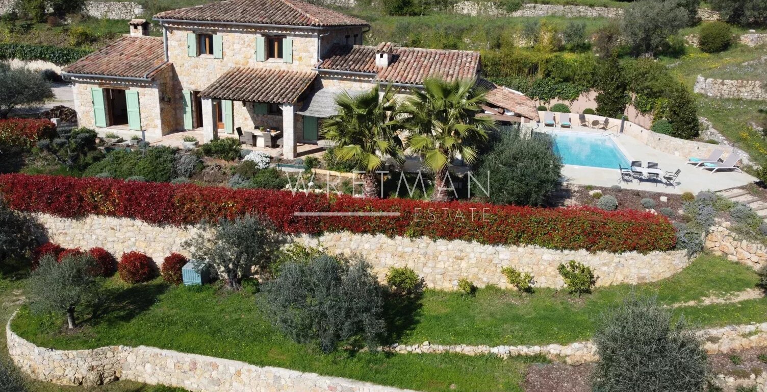 Magnifique villa en pierre avec vue magnifique - Fayence — photo 1