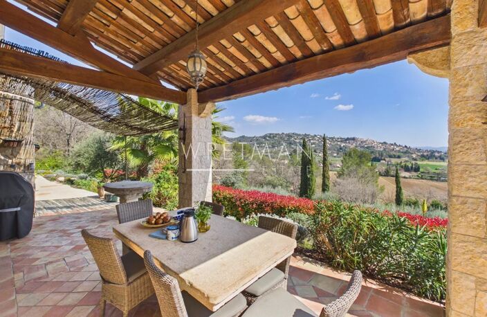 Magnifique villa en pierre avec vue magnifique - Fayence — photo 2