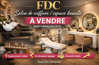 EN EXCLUSIVITE - A VENDRE FONDS DE COMMERCE SALON DE COIFFURE & ESPACE DE BEAUTE - SAINT-FRANÇOIS — photo du bien