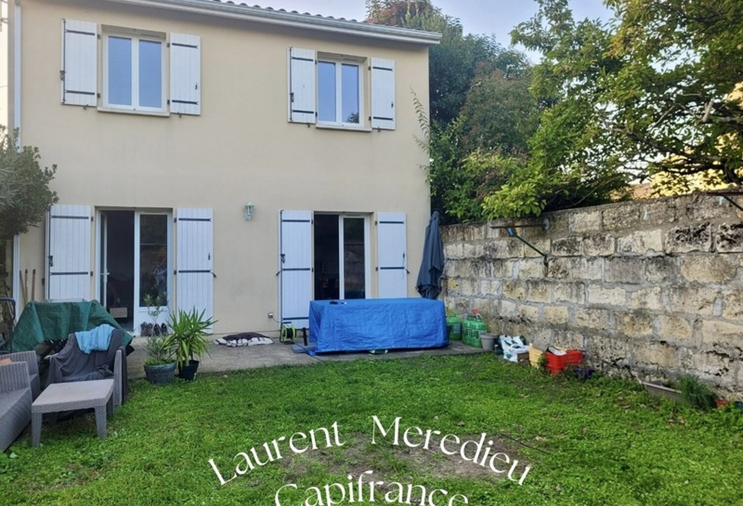 Appartement avec jardin à vendre 2 pièces SAINT ANDRE DE CUBZAC (33) — photo 1