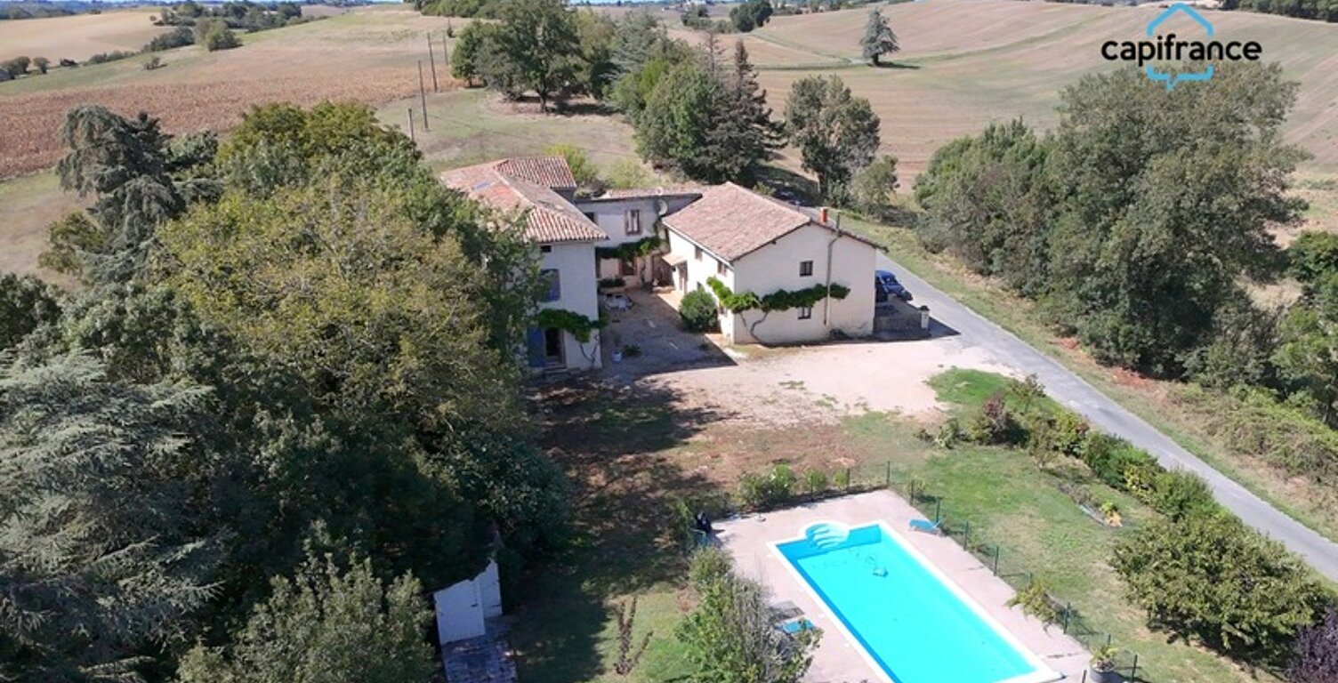 Salvagnac 81, magnifique propriété T9-T10 450 m² (dont 3 Gîtes loués), terrain de 1.6 hectares — photo 1