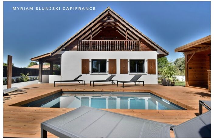 Dpt Landes (40), à vendre SOORTS-HOSSEGOR villa de charme rénovée de 210 m² environ au calme — photo 5