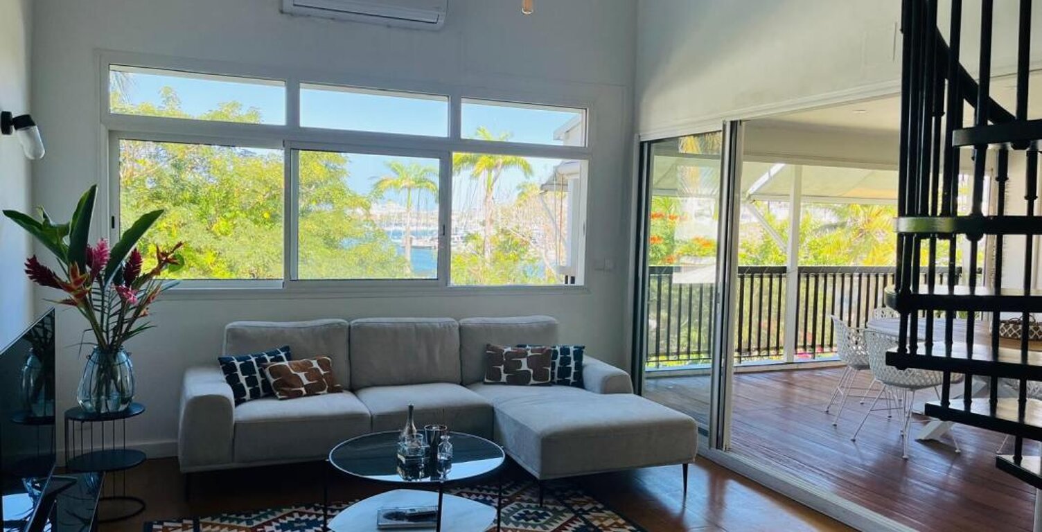 Appartement T4 Vue Mer À Vendre LE GOSIER Résidence Sécurisée avec Piscine — photo 1