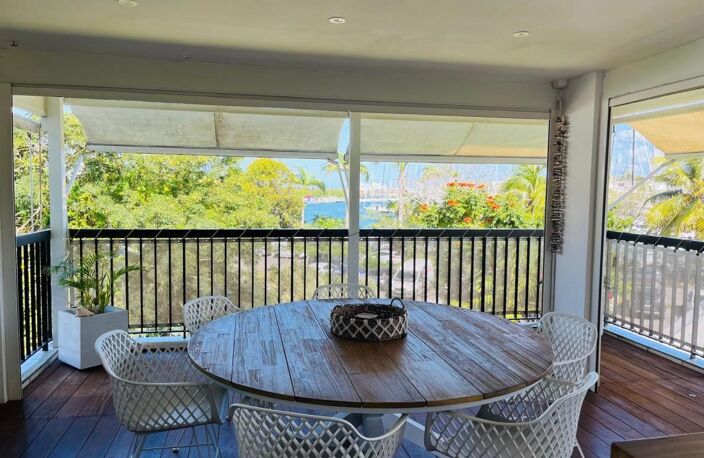 Appartement T4 Vue Mer À Vendre LE GOSIER Résidence Sécurisée avec Piscine — photo 2