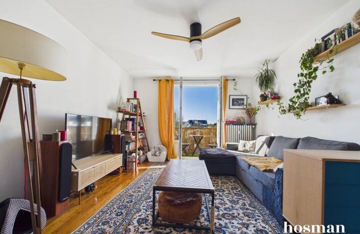Magnifique appartement T3 de 60,47m² - Traversant avec balcon, cave et parking boxé - Rue du Calvaire de Grillaud, Nantes — photo 5