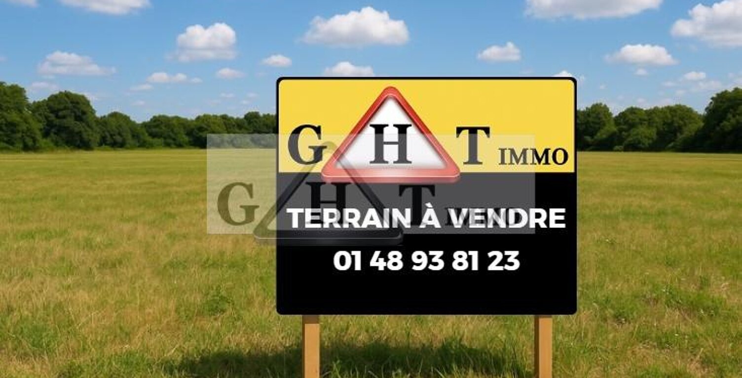 À VENDRE - SAINT-SOUPPLETS – ENTREPOT TERRAIN 6 300 m² — photo 1