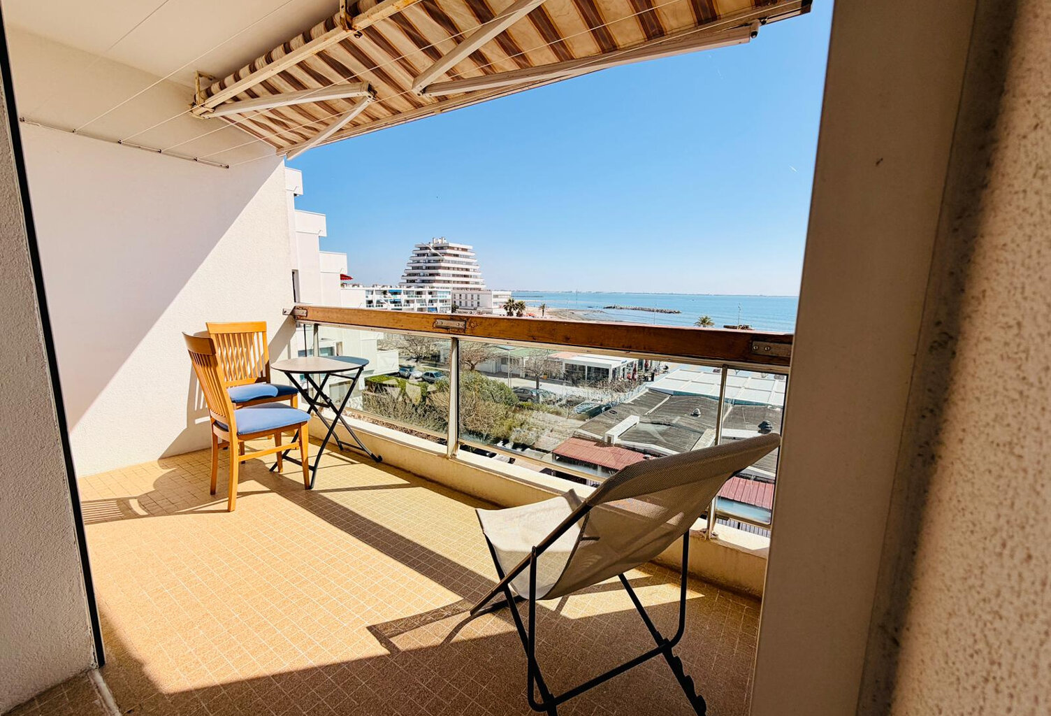 1ère ligne mer !! Appartement T3 69 m2 en    Vue panoramique — photo 1