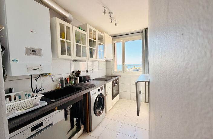 1ère ligne mer !! Appartement T3 69 m2 en    Vue panoramique — photo 5