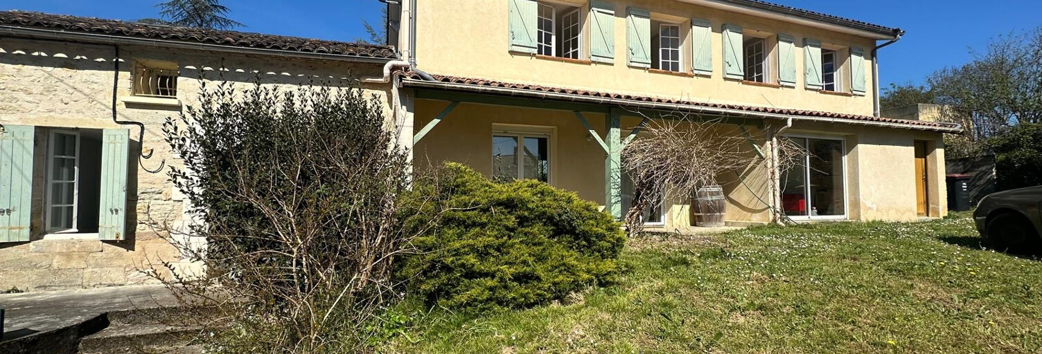 Maison 7 Pièces 165 m² à vendre à Cadillac-sur-Garonne (33410)