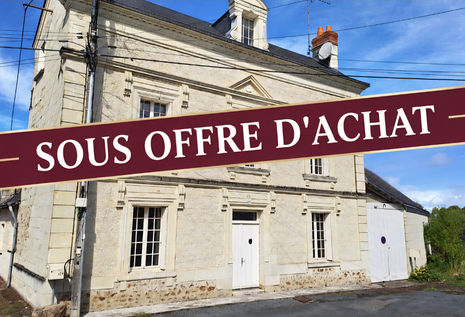 BIEN SOUS OFFRE D'ACHAT DANS L'ATTENTE D'UN COMPROMIS DE VE — photo 1