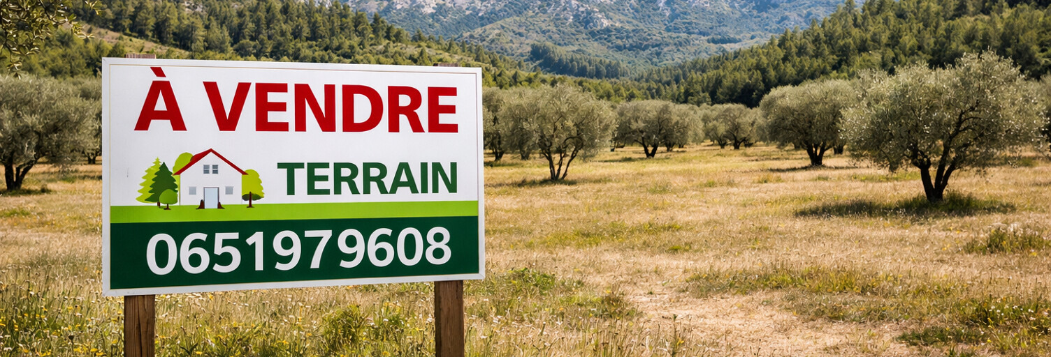 Terrain  455 m² à vendre à Mouriès (13890)