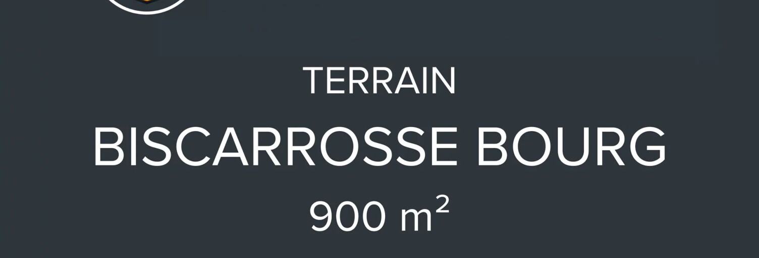 Terrain  900 m² à vendre à Biscarrosse (40600)
