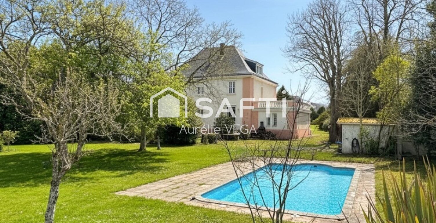 Maison de maître 10 ch avec parc, piscine et terrain de tennis — photo 1