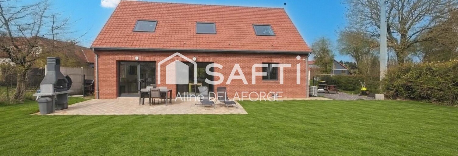 Maison 5 Pièces 143 m² à vendre à Averdoingt (62127)