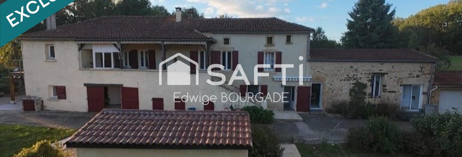 Maison 5 Pièces 220 m² à vendre à Puy-l'Évêque (46700)