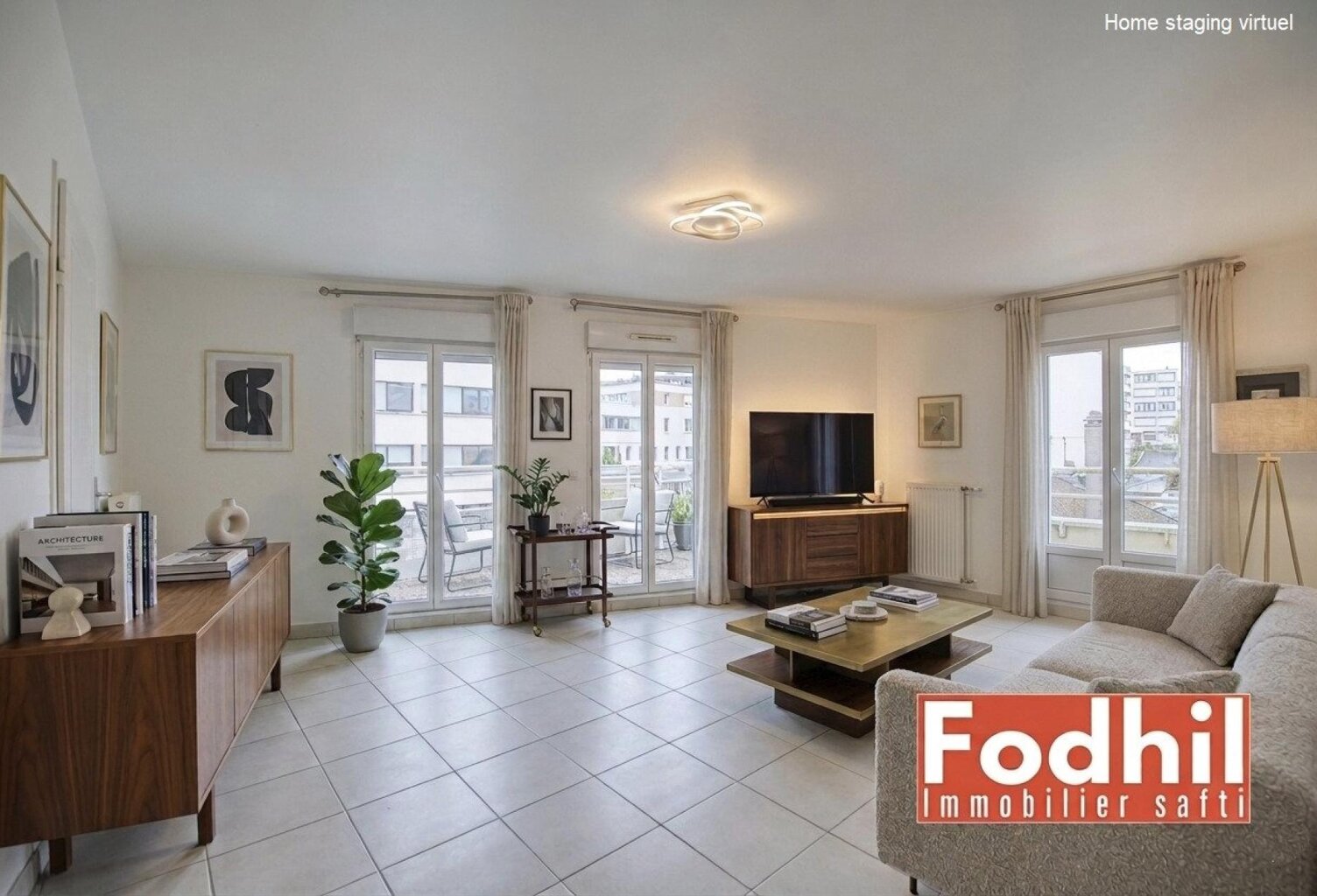 Appartement 3 pièces de 64m²- au 3éme sans vis à vis- Balcon et Parking. — photo 1