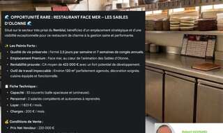 Commerce  120 m² à vendre à Les Sables-d'Olonne (85100)