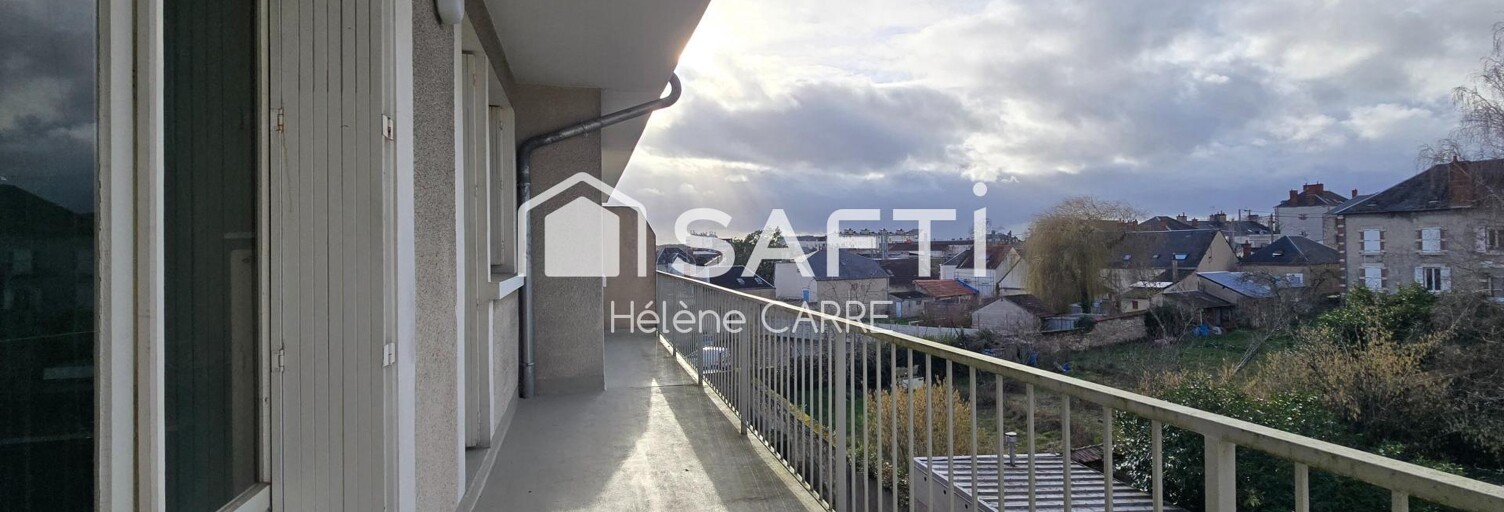 Appartement 4 Pièces 90 m² à vendre à Vierzon (18100)