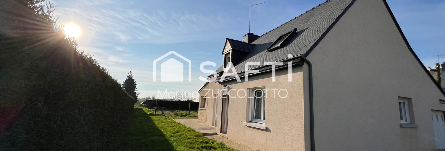 Maison 6 Pièces 107 m² à vendre à Mauron (56430)