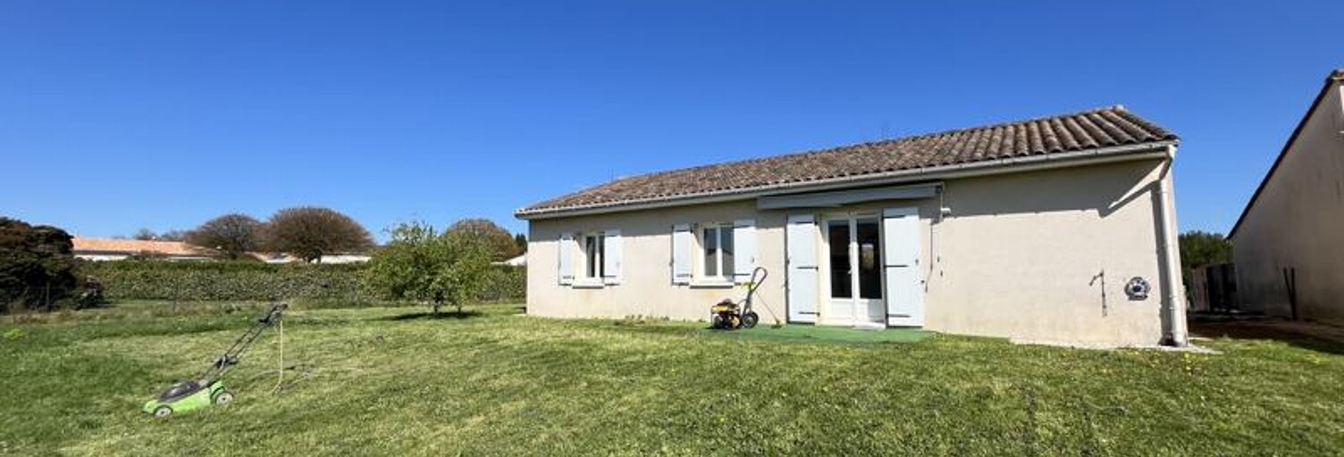 Maison 4 Pièces 79 m² à vendre à La Rochefoucauld-en-Angoumois (16110)