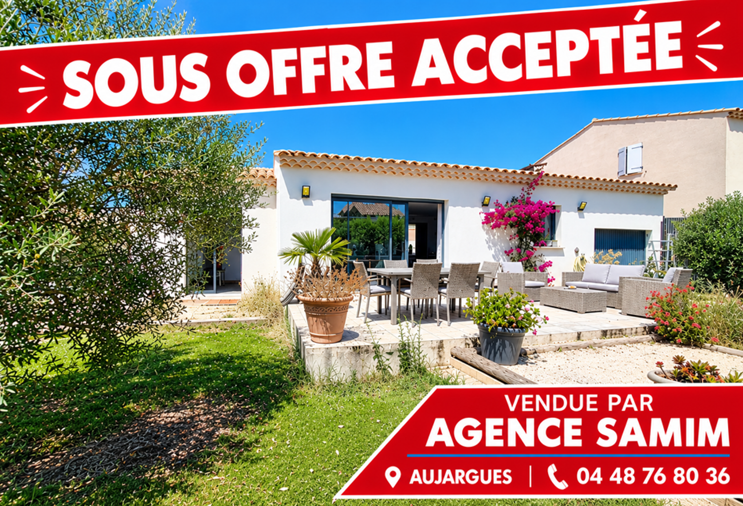 À VENDRE - JOLIE VILLA RÉCENTE DE PLAIN PIED DE TYPE 3  - NAGES ET SOLORGUES — photo 1