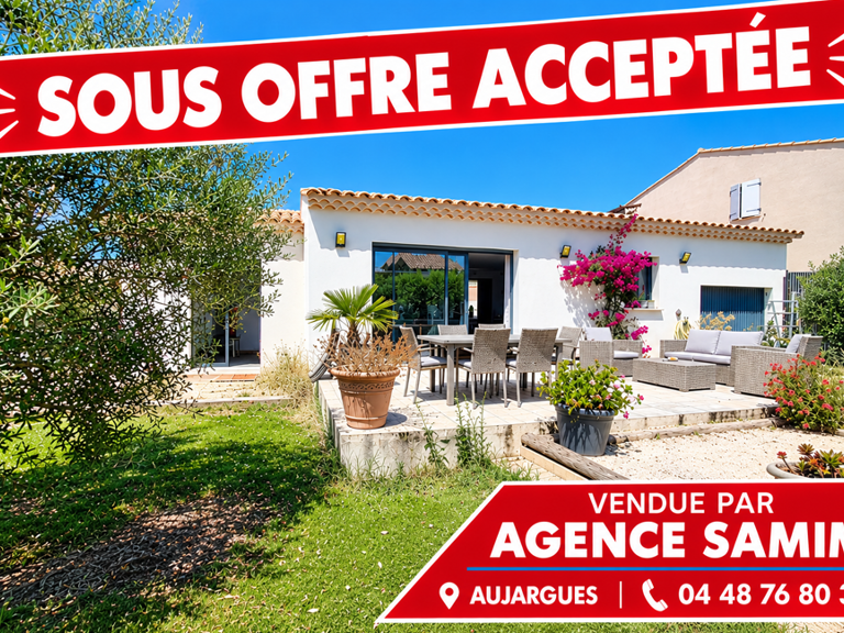 À VENDRE - JOLIE VILLA RÉCENTE DE PLAIN PIED DE TYPE 3  - NAGES ET SOLORGUES — photo 1