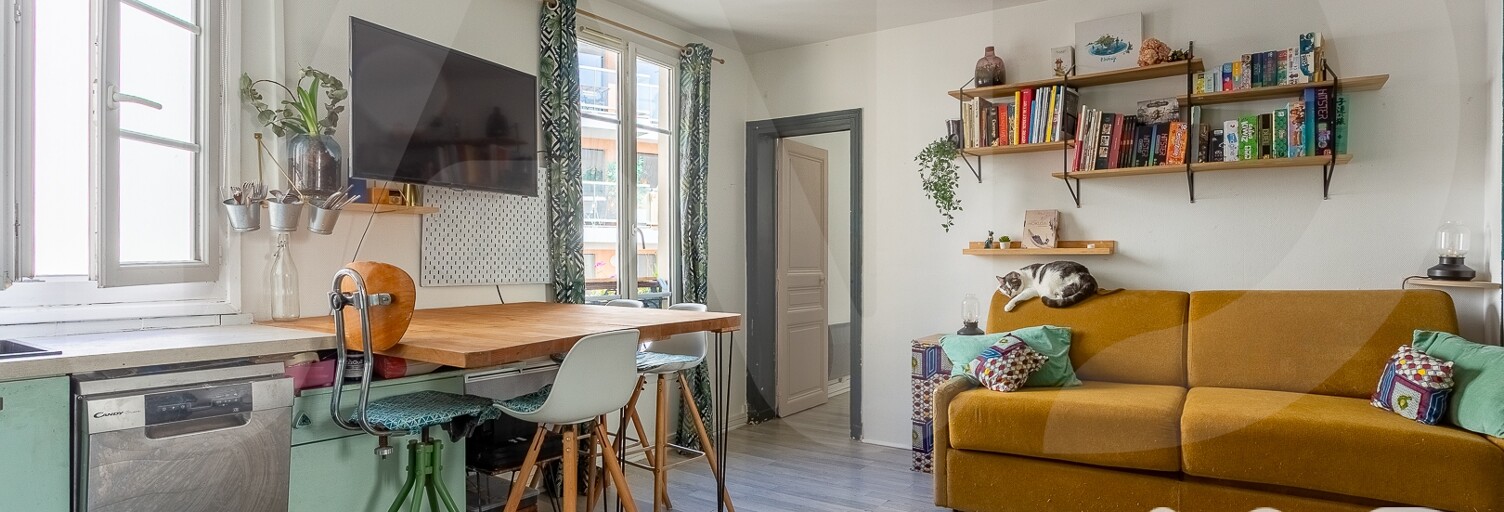 Appartement 2 Pièces 36 m² à vendre à Paris 18 (75018)