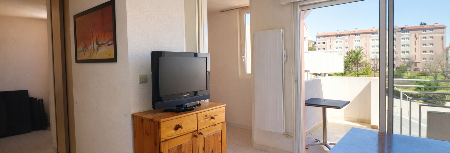 Appartement 2 Pièces 27 m² à vendre à Sète (34200)