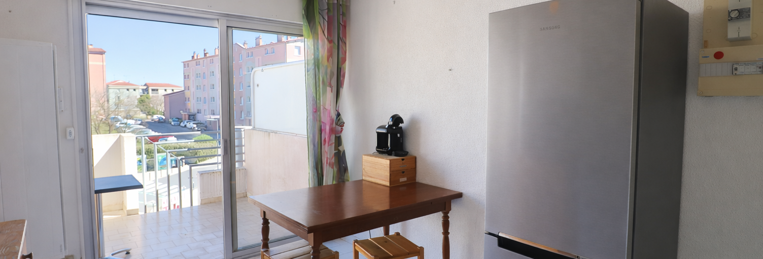 Appartement 2 Pièces 27 m² à vendre à Sète (34200)