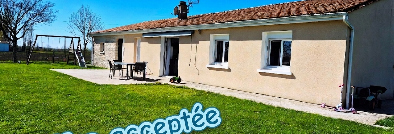 Maison 5 Pièces 121 m² à vendre à Villefagnan (16240)