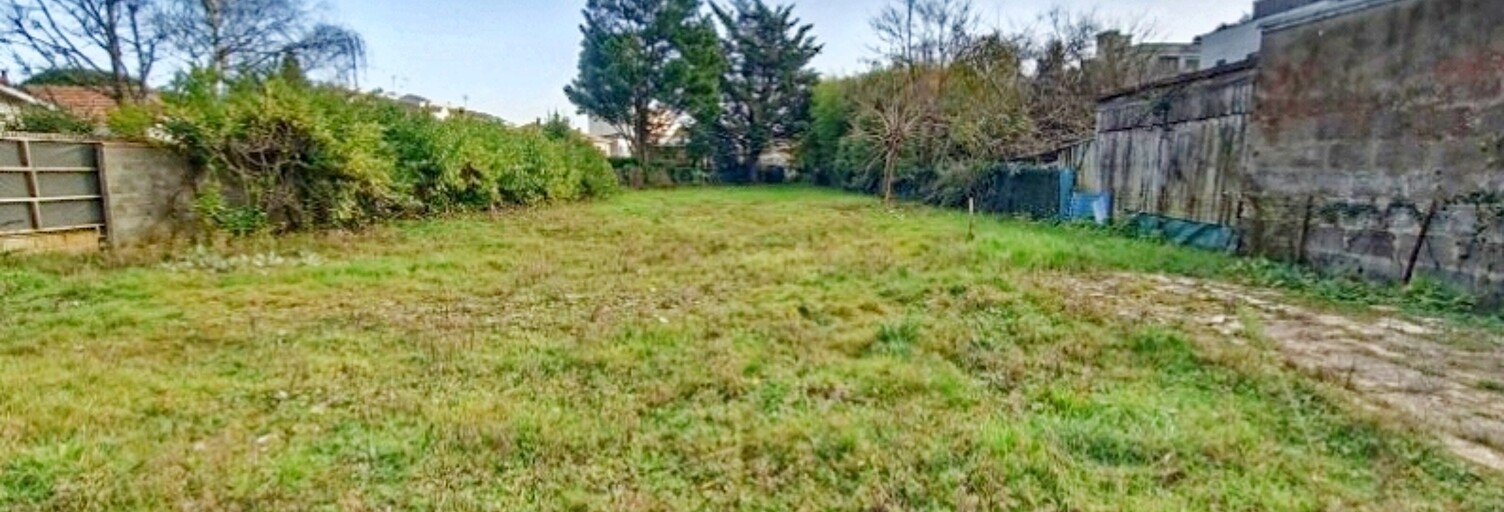 Terrain  650 m² à vendre à Bordeaux (33200)