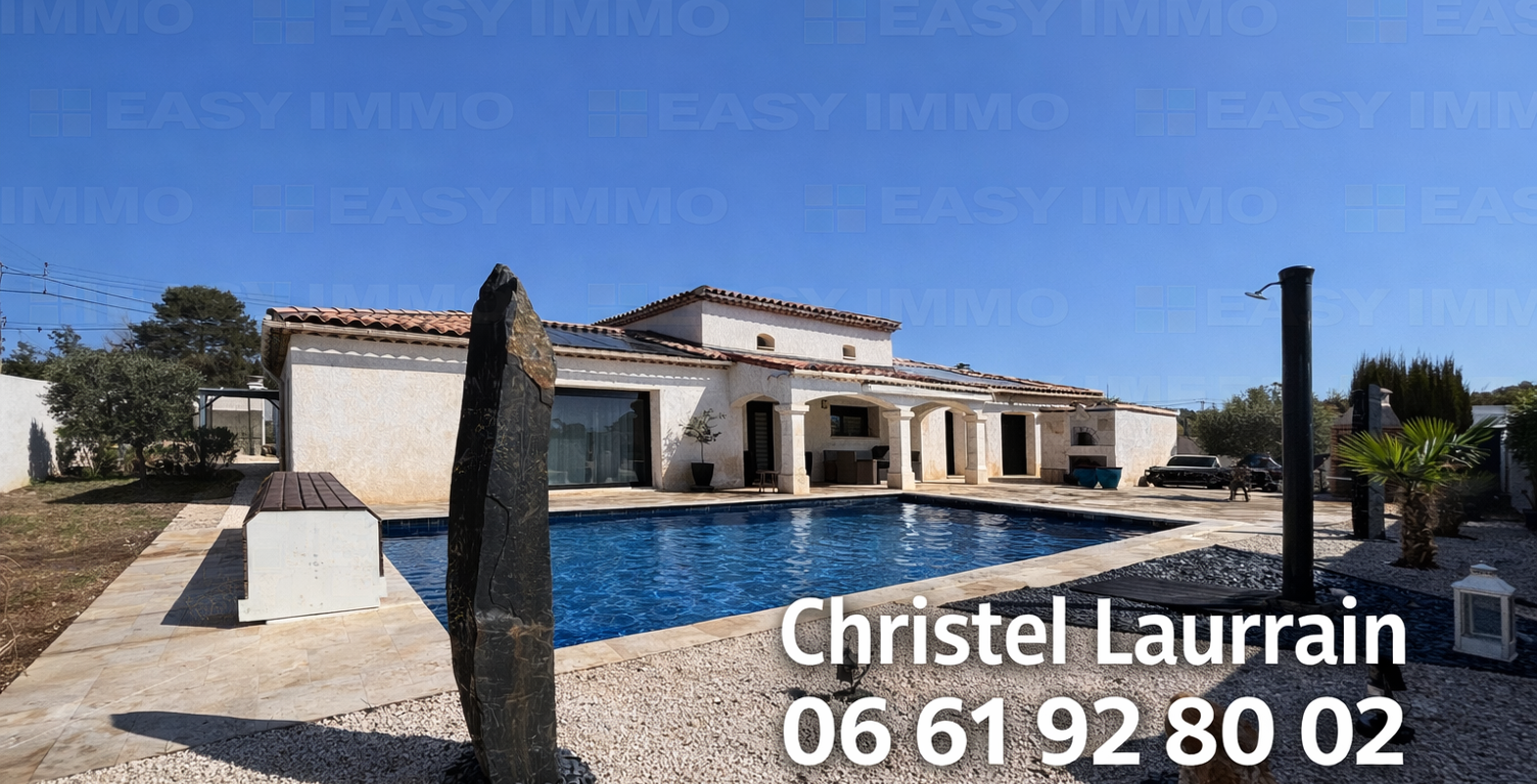 SUPERBE VILLA FAMILIALE À FOX-AMPHOUX   HAUT VAR — photo 1