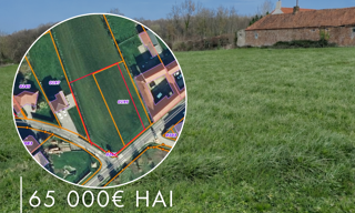 Terrain  1900 m² à vendre à Ecques (62129)