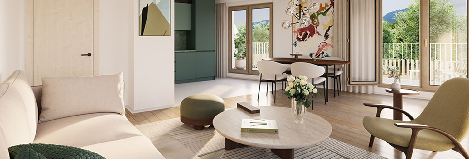 Appartement 3 Pièces 64 m² à vendre à Fontaine (38600)