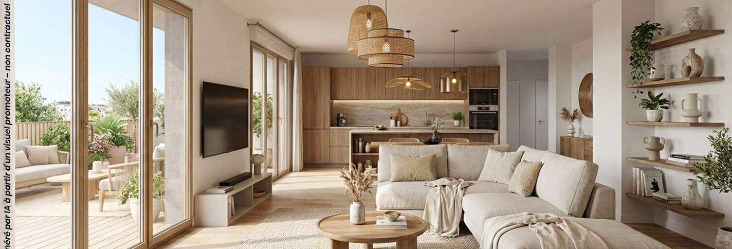 Appartement 2 Pièces 40 m² à vendre à Castelnau-le-Lez (34170)