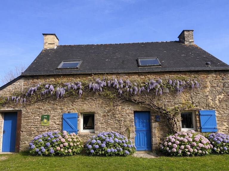 Longère bretonne en pierre à vendre à Sarzeau – 800 m plage Landrezac – 4 chambres – Gîte possible - Au calme — photo 1