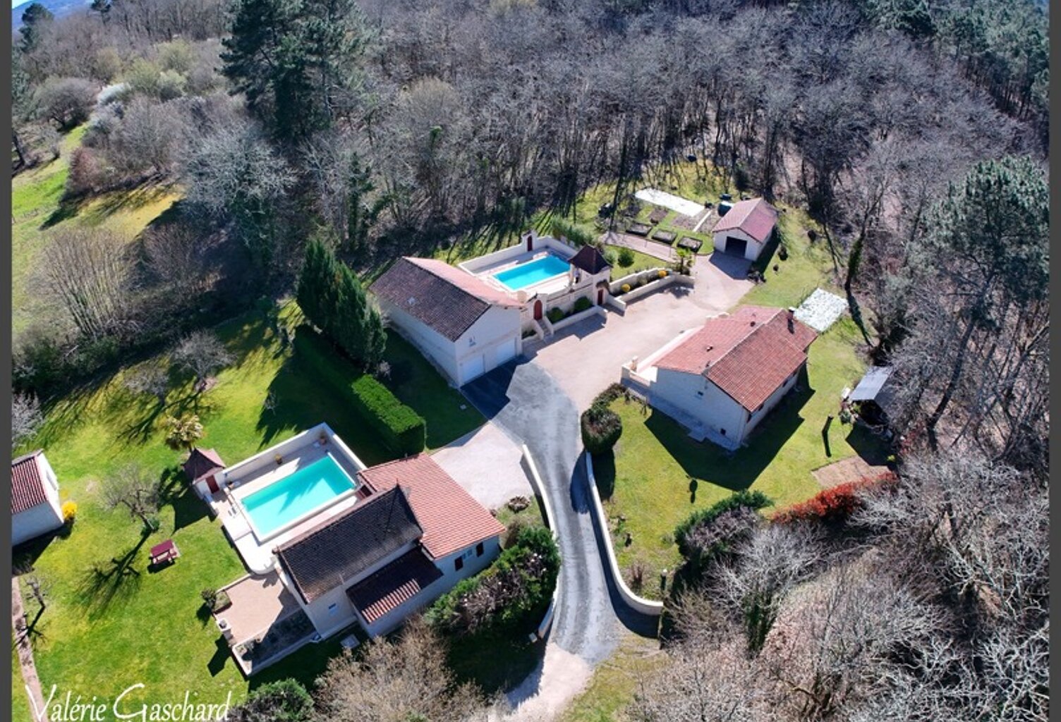 Propriété de charme avec dépendances et piscines  nature et calme – 6600 m² de terrain - Dordogne — photo 1