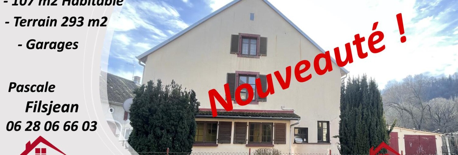 Maison 7 Pièces 107 m² à vendre à Courcelles-lès-Montbéliard (25420)