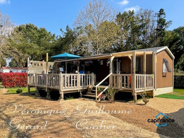 Mobil-Home de 32 M² de 2019, confortable avec belle terrasse et parcelle privative a vendre séparément en PRL — photo 1