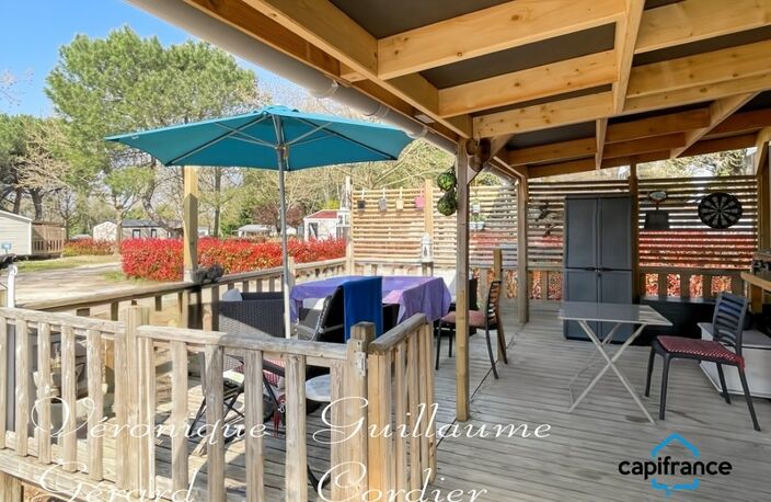 Mobil-Home de 32 M² de 2019, confortable avec belle terrasse et parcelle privative a vendre séparément en PRL — photo 4