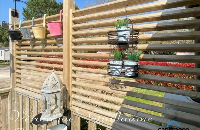 Mobil-Home de 32 M² de 2019, confortable avec belle terrasse et parcelle privative a vendre séparément en PRL — photo 5